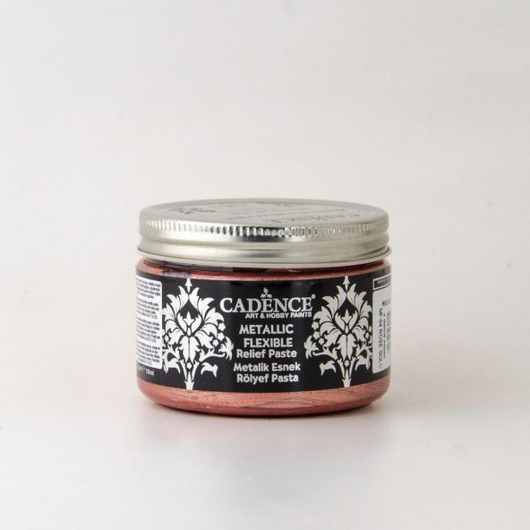 Cadence Metalik Esnek Rölyef Pasta MF04 Rose Gold 150ML