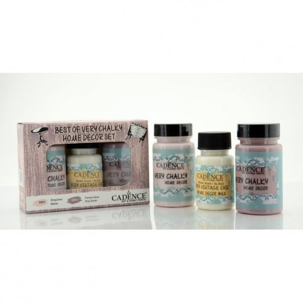 CH11-CH13 Ebegümeci ve Pembe Kahve - Cadence Very Chalky Set