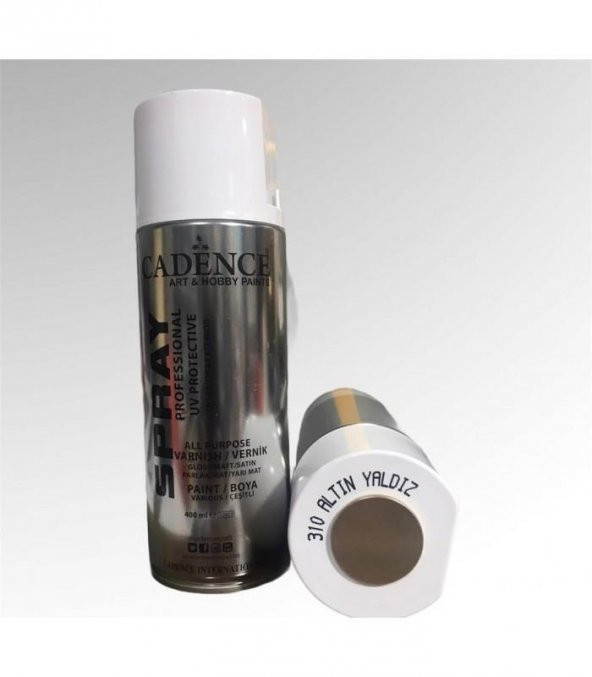Cadence Sprey Yaldız Boya - 310 Altın 400ml