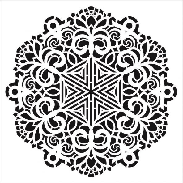 Cadence YDS Dantel Stencil (35x35) YDS-008