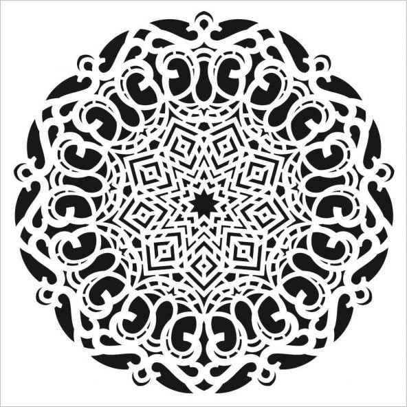 Cadence YDS Dantel Stencil (35x35) YDS-009