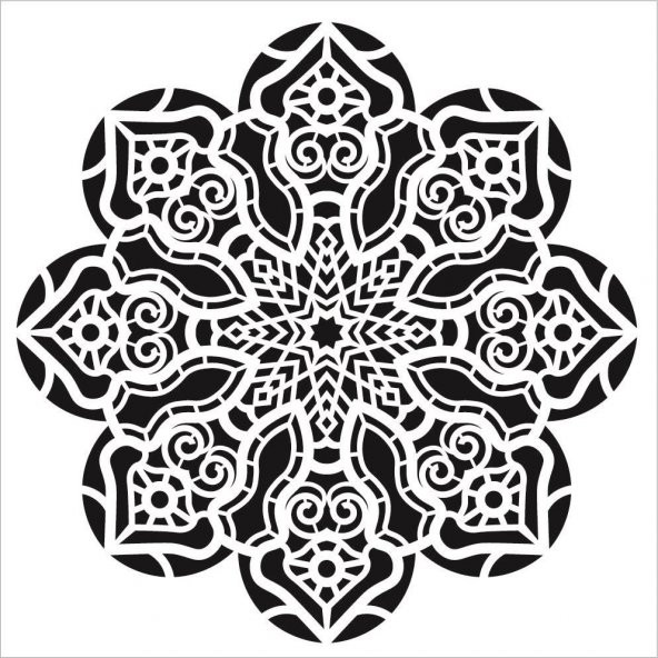 Cadence YDS Dantel Stencil (35x35) YDS-016