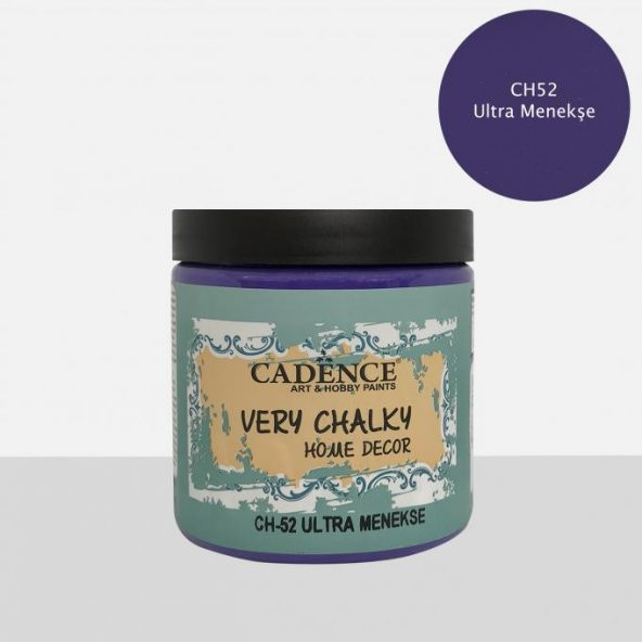 CH52 Ultra Menekşe - 500ML Cadence Very Chalky