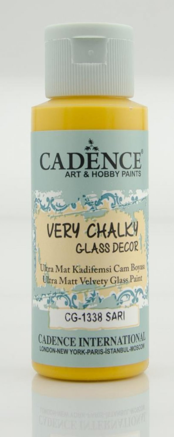 Cadence Very Chalky Glass CG-1338 Sarı