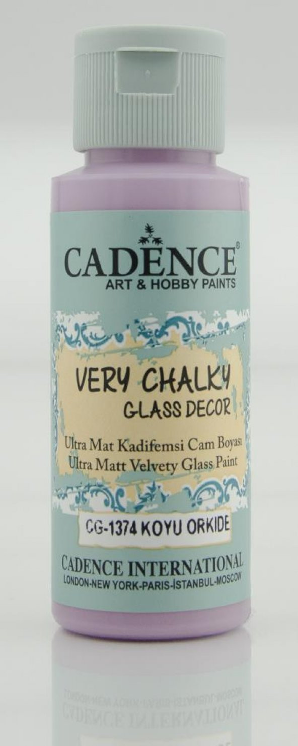 Cadence Very Chalky Glass CG-1374 Koyu Orkide