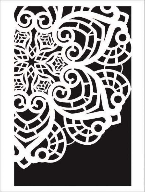 Cadence NBS Stencil NBS-17 - 15x20cm ürün görseli 1