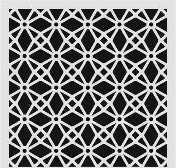 Ardışık Desen Stencil Şablon (30x30) R-066 ürün görseli