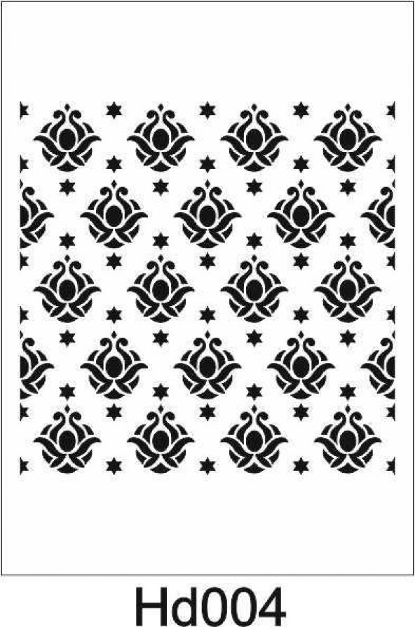 Duvar Dekor Stencil Şablon (40x40) HD-004 ürün görseli