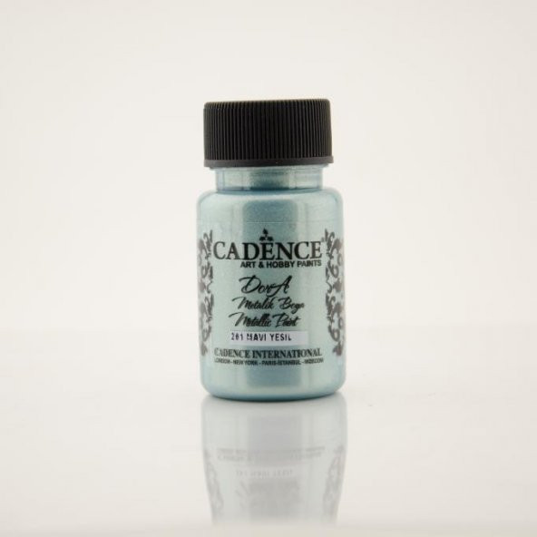 Cadence Dora Metalik Boya 201 Mavi Yeşil 50ML