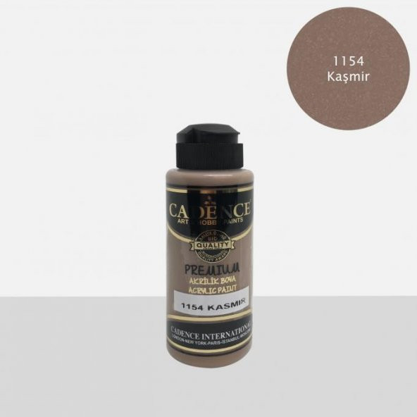 Cadence Akrilik Boya 250ML 1154 Kaşmir Ahşap Boyası
