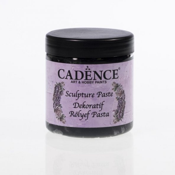 Cadence Sculpture Rölyef Pasta 6886 Siyah 250ml
