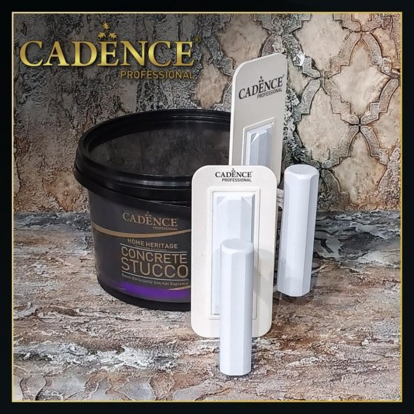 Cadence Concrete Stucco Beyaz Kalın Son Kat Beton Kaplama 3KG - 2