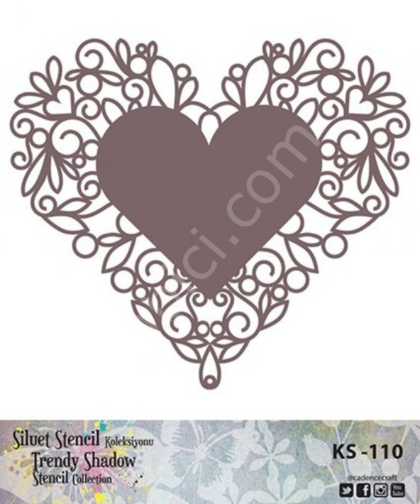 Cadence KS110 Silüet Stencil - 2