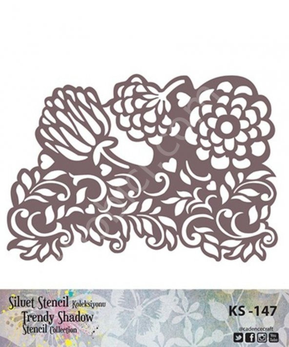 Cadence KS147 Silüet Stencil - Resim 2
