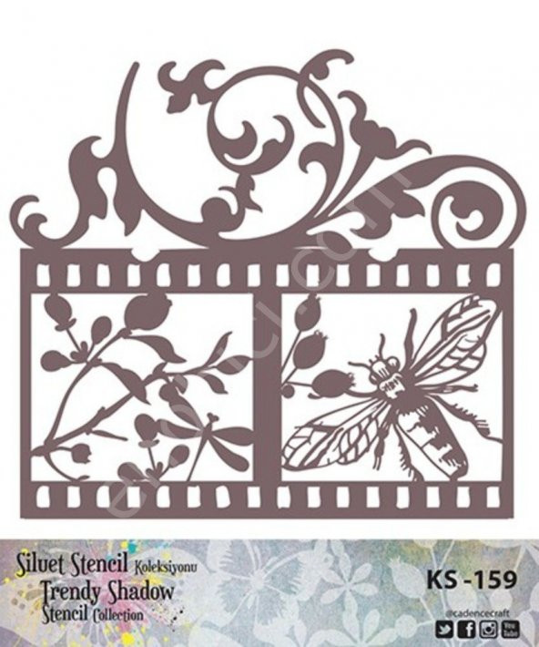Cadence KS159 Silüet Stencil - 2