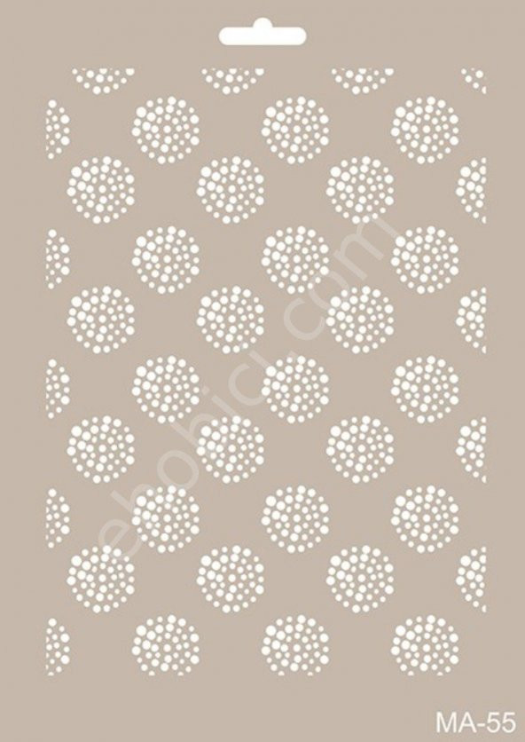Cadence MA55 Mix Media Stencil - 2