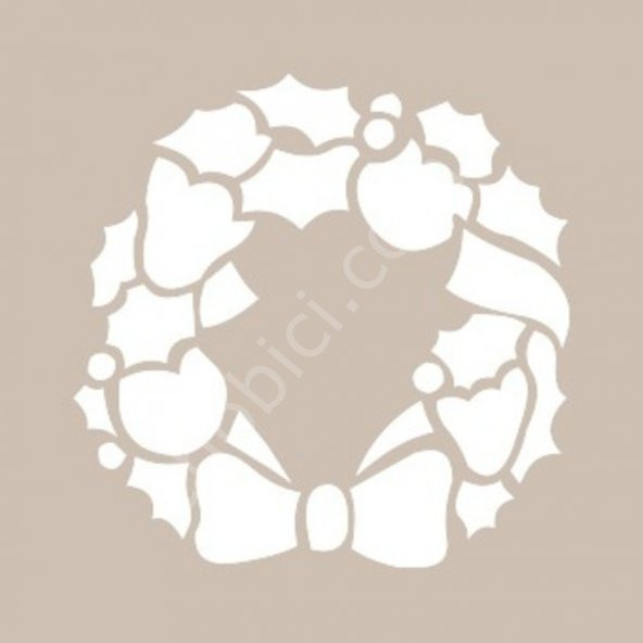 YB24 22x22 Cadence Yuvarlak Seri Stencil - 2