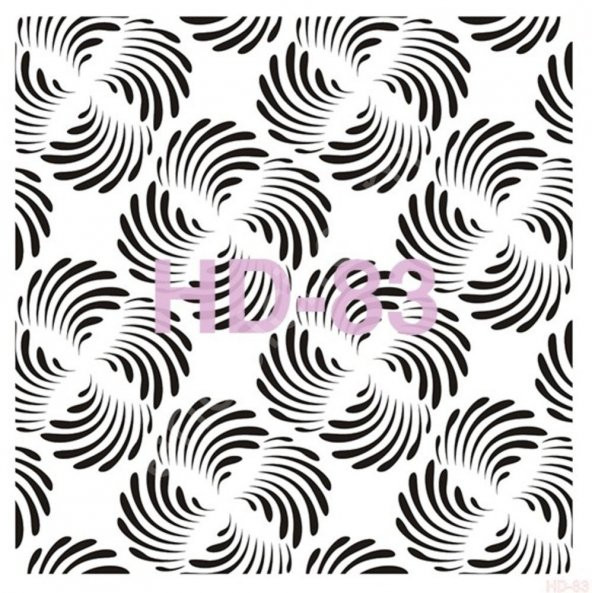 HD83 Cadence Home Dekor Stencil 45x45