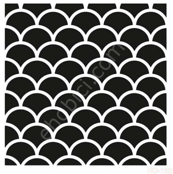 HD155 Cadence Home Dekor Stencil 45x45 ürün görseli