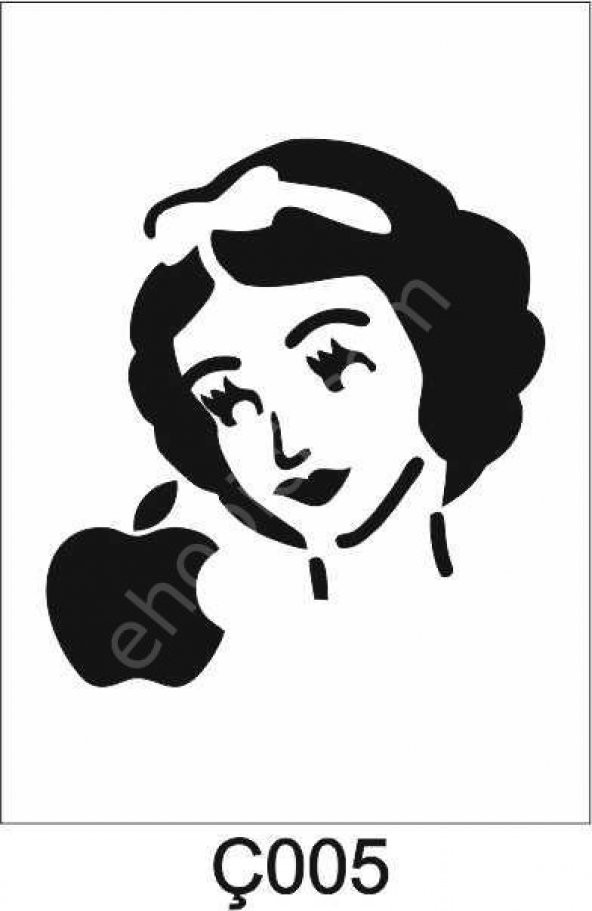 Çocuk Desen Stencil Şablon (21x30) Ç-005 ürün görseli