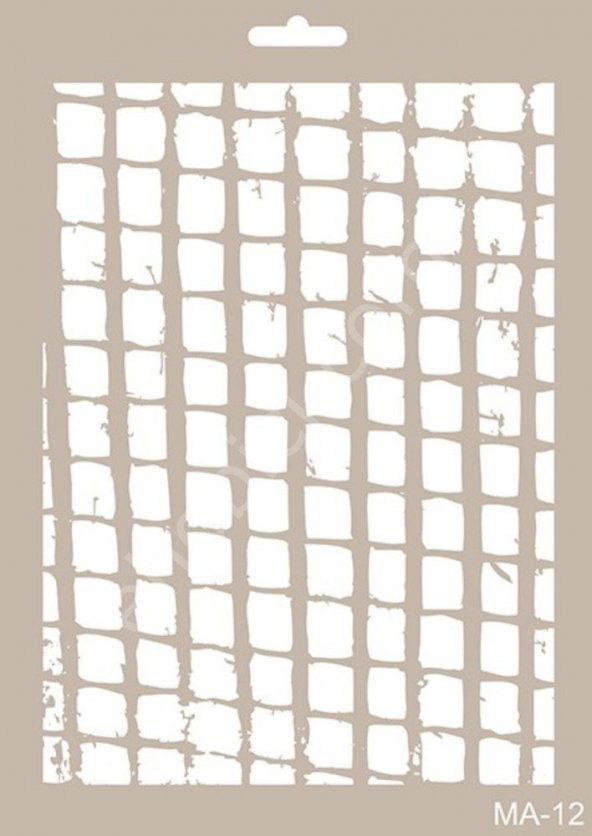 Cadence MA12 Mix Media Stencil - Resim 2