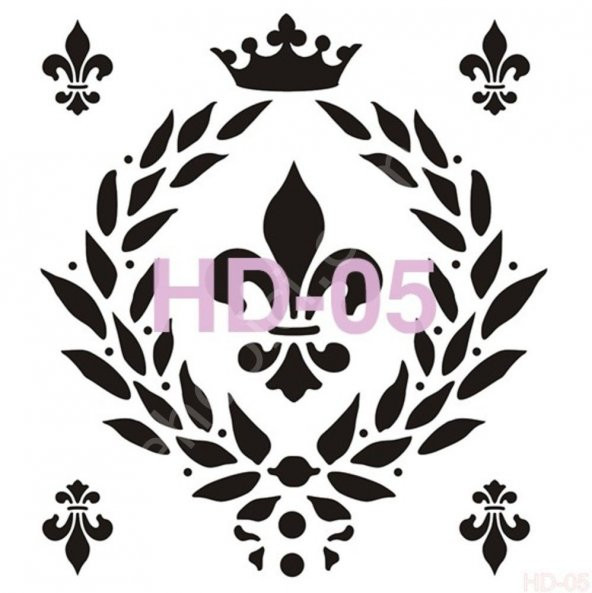 HD05 Cadence Home Dekor Stencil 45x45