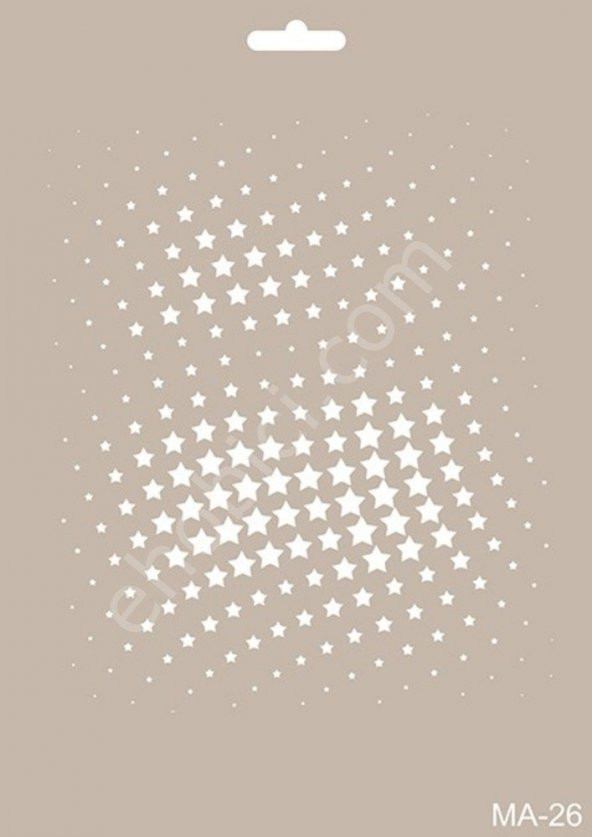 Cadence MA26 Mix Media Stencil - Resim 2