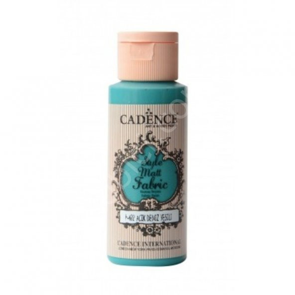 Cadence Style Mat Kumaş Boyası - 622 Açık Deniz Yeşili 59ml ürün görseli 1