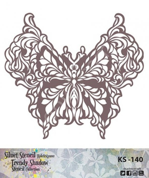 Cadence KS140 Silüet Stencil - Resim 2