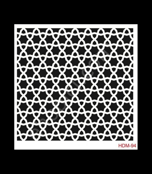 HDM94 Cadence Home Dekor Stencil 25x25