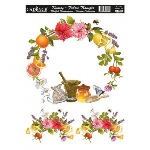 KT-47 Cadence Kumaş Transfer 25x35 ürün görseli