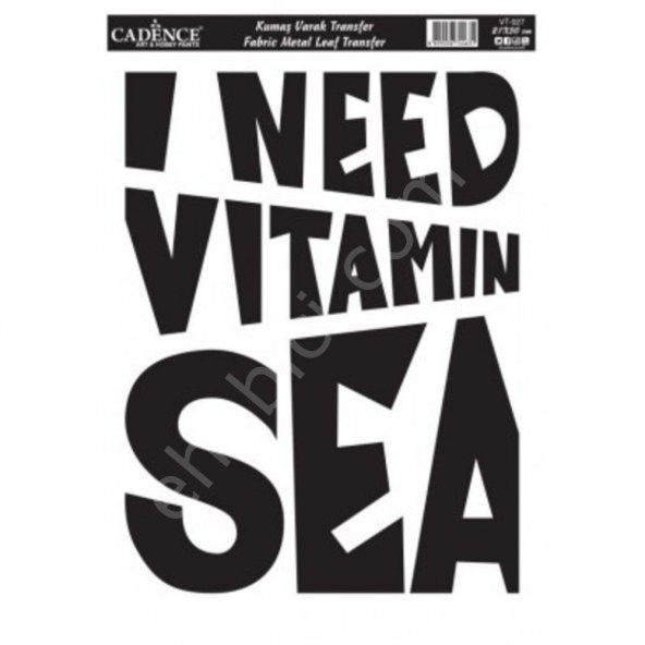 VT-27 Kumaş Varak Transfer 21x30 - Resim 2