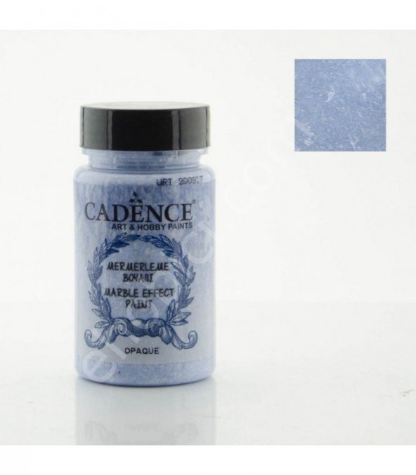 Cadence Marble Effect Opak - Mermerleme Boyası 27 Mavi