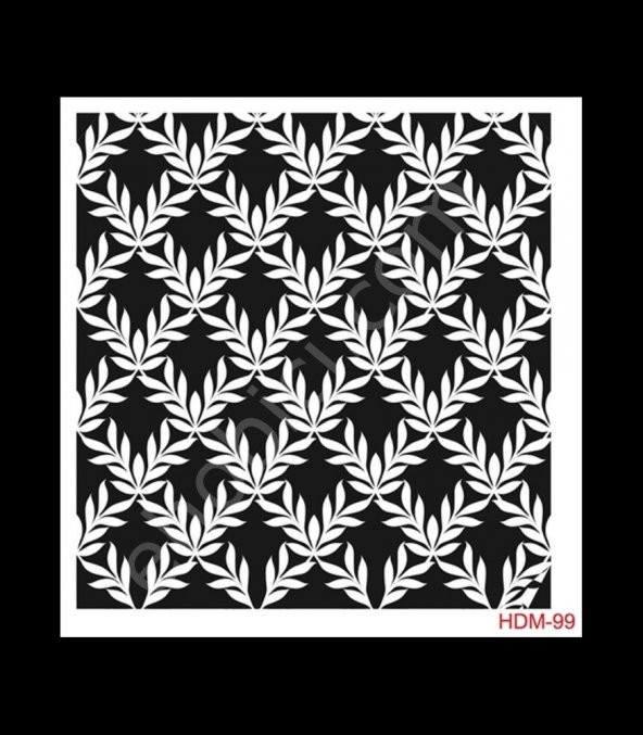 HDM99 Cadence Home Dekor Stencil 25x25