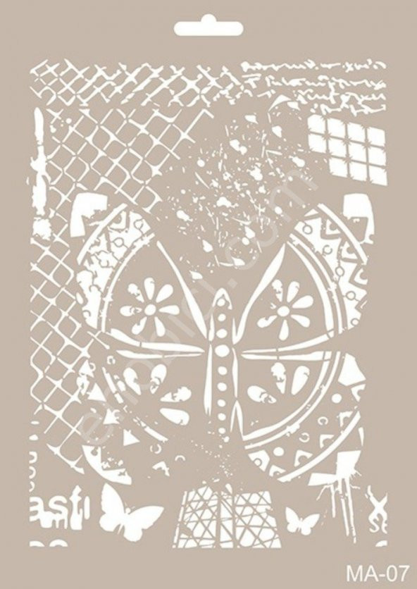 Cadence MA07 Mix Media Stencil ürün görseli