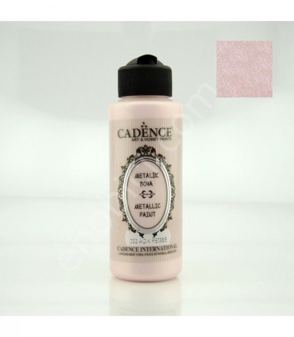 Cadence Metalik Boya - 233 Açık Pembe 120ML