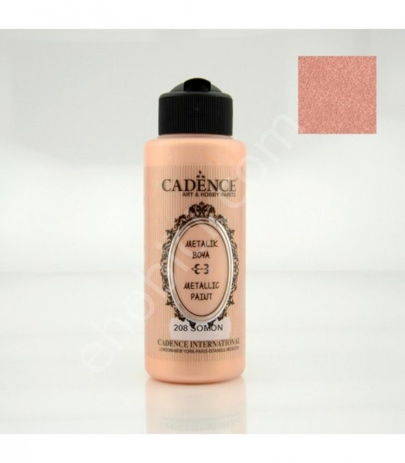 Cadence Metalik Boya - 208 Somon 120ML ürün görseli
