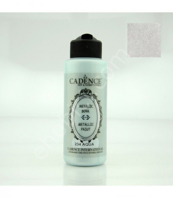 Cadence Metalik Boya - 234 Aqua 120ML ürün görseli 1
