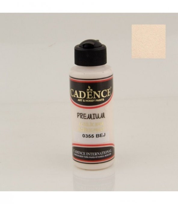 Cadence Akrilik Boya 0357 Sahra Beji Ahşap Boyası 120ML ürün görseli