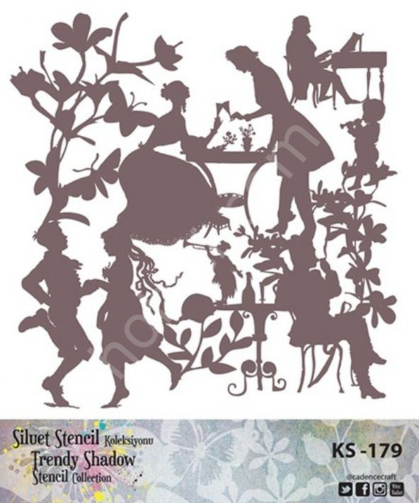 Cadence KS179 Silüet Stencil - 2