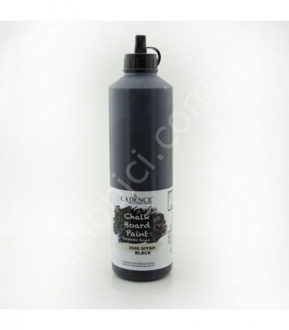 Cadence Kara Tahta Boyası - 2600 Siyah - 750ml
