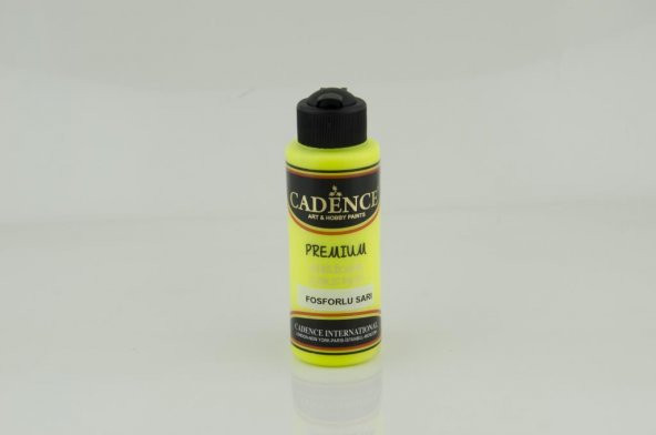 Cadence Florasan Sarı 120ml (Fosforlu) Ahşap Boyası