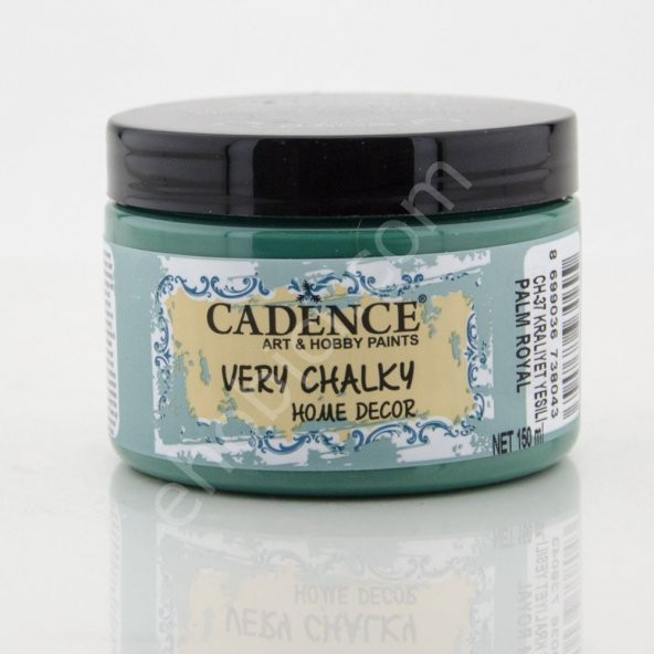CH37 Kraliyet Yeşili - 150ML Cadence Very Chalky Home Decor