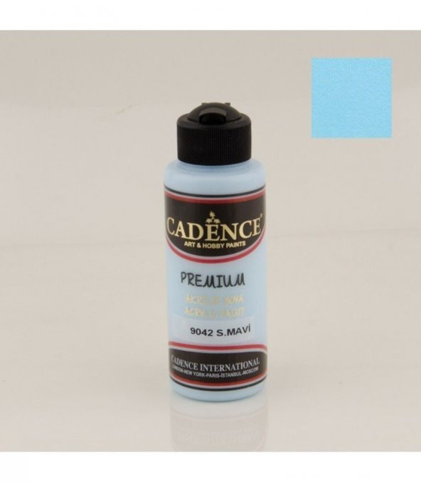Cadence Akrilik Boya 9042 S.Mavi Ahşap Boyası 120ML