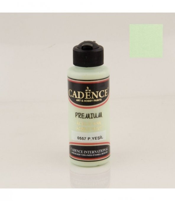 Cadence Akrilik Boya 0557 Pastel Yeşil Ahşap Boyası 120ML
