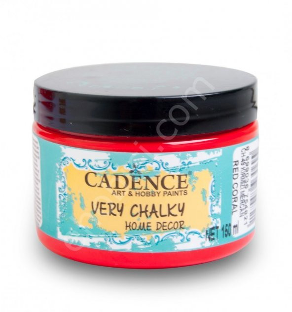 CH49 Kırmızı Mercan - 150ML Cadence Very Chalky Home Decor ürün görseli 1