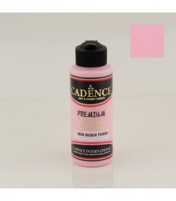 Cadence Akrilik Boya 9036 Bebek Pembe Ahşap Boyası 120ML