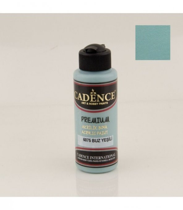 Cadence Akrilik Boya 6075 Buz Yeşili Ahşap Boyası 120ML