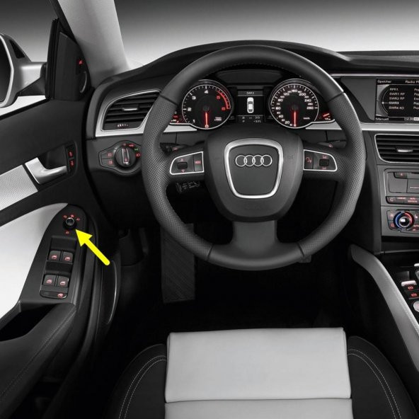 Audi A4 2009-2012 Dış Dikiz Ayna Ayar Düğmesi Otomatik 8K0959565C