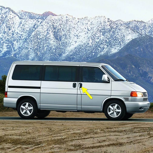 VW Transporter T4 1991-2003 Sağ Ön Kapı Dış Açma Kolu 701837206 - 2